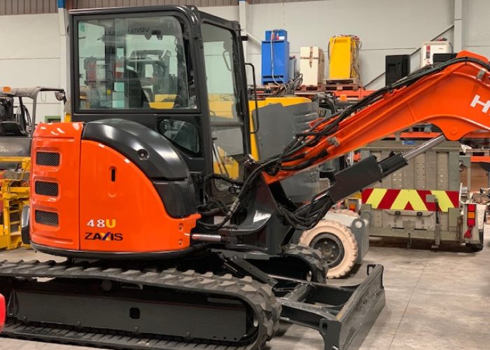 HITACHI ZX48 U - Alquiler y Venta de Maquinaria de Construcción y Agrícola en Almería y Granada